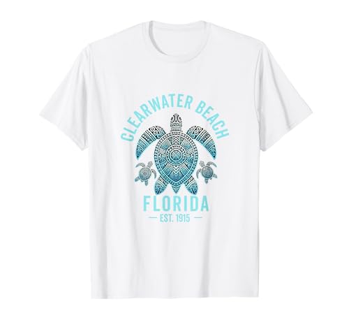 Clearwater Beach Florida FL Souvenirs Herren Damen Mädchen T-Shirt Clearwater Beach Florida FL Souvenirs Herren Damen Mädchen T-Shirt von clearwater beach florida FL souvenirs