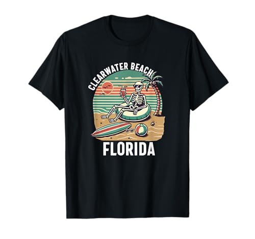 Clearwater Beach Florida FL Souvenirs Herren Damen Mädchen T-Shirt Clearwater Beach Florida FL Souvenirs Herren Damen Mädchen T-Shirt von clearwater beach florida FL souvenirs