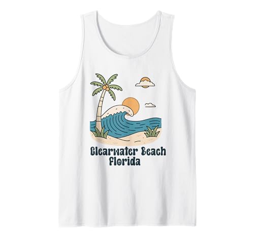 Clearwater Beach Florida FL Souvenirs Herren Damen Mädchen Tank Top Clearwater Beach Florida FL Souvenirs Herren Damen Mädchen Tank Top von clearwater beach florida FL souvenirs
