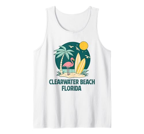 Clearwater Beach Florida FL Souvenirs Herren Damen Mädchen Tank Top Clearwater Beach Florida FL Souvenirs Herren Damen Mädchen Tank Top von clearwater beach florida FL souvenirs