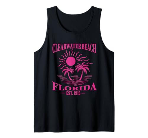 Clearwater Beach Florida FL Souvenirs Herren Damen Mädchen Tank Top Clearwater Beach Florida FL Souvenirs Herren Damen Mädchen Tank Top von clearwater beach florida FL souvenirs