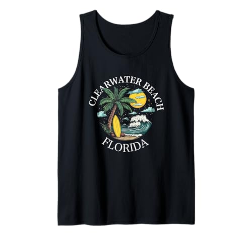 Clearwater Beach Florida FL Souvenirs Herren Damen Mädchen Tank Top Clearwater Beach Florida FL Souvenirs Herren Damen Mädchen Tank Top von clearwater beach florida FL souvenirs