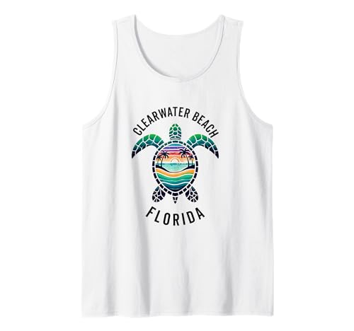 Clearwater Beach Florida FL Souvenirs Herren Damen Mädchen Tank Top von clearwater beach florida FL souvenirs