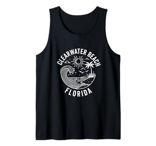 Clearwater Beach Florida FL Souvenirs Herren Damen Mädchen Tank Top Clearwater Beach Florida FL Souvenirs Herren Damen Mädchen Tank Top von clearwater beach florida FL souvenirs