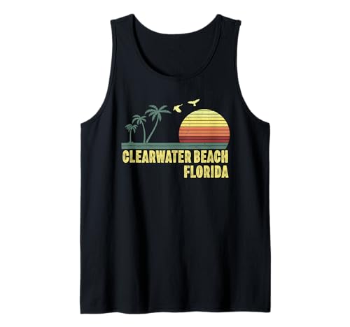 Clearwater Beach Florida FL Souvenirs Herren Damen Mädchen Tank Top von clearwater beach florida FL souvenirs