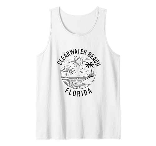 Clearwater Beach Florida FL Souvenirs Herren Damen Mädchen Tank Top von clearwater beach florida FL souvenirs