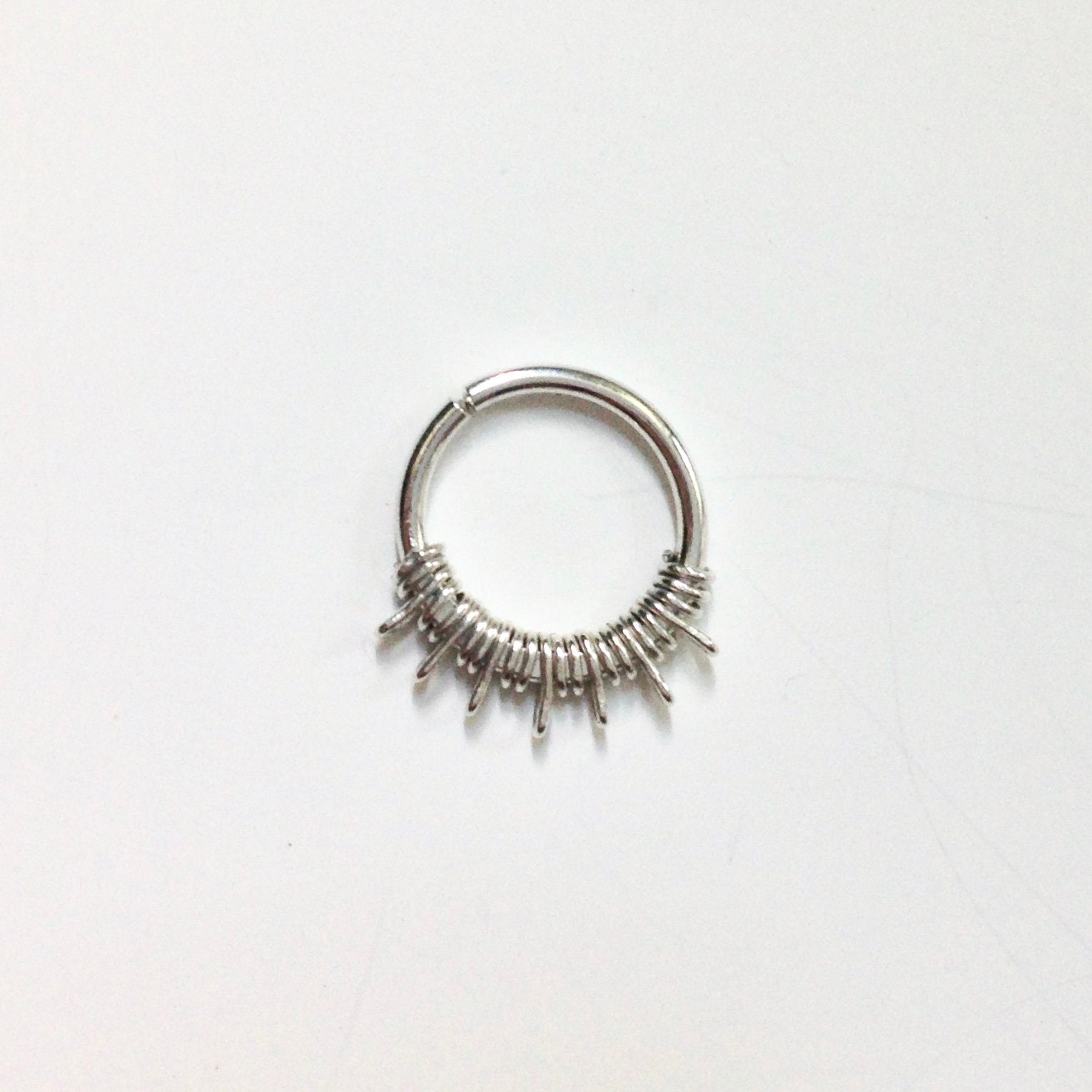Septum Ring - Sterling Silber Lalita Septum Ring - Sterling Silber Lalita von clementineandco