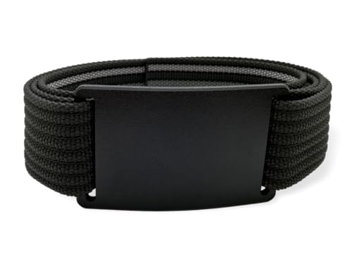 cleverbelt Gürtelset 'Black Ninja', schwarz, Aluminium (M, Schwarz) cleverbelt Gürtelset 'Black Ninja', schwarz, Aluminium (M, Schwarz) von cleverbelt