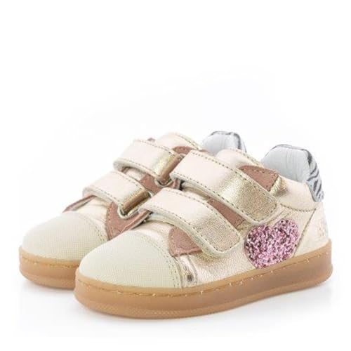 clic! Sneaker Mädchen Halbschuhe 20319 Klett in Gold, Schuhgröße:EUR 29 von clic!