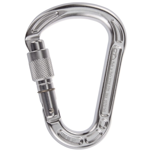 Climbing Technology - Concept SG - HMS-Karabiner grau von climbing technology