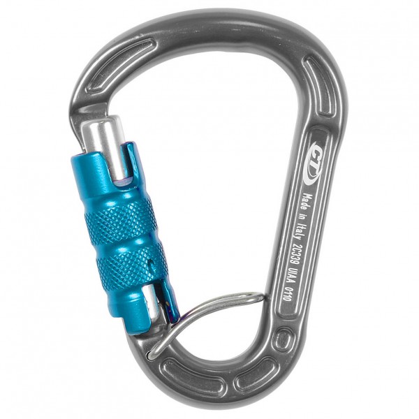 Climbing Technology - Concept TGL - HMS-Karabiner grau von climbing technology