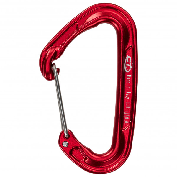 Climbing Technology - Fly-Weight Evo - Schnappkarabiner Gr Single rot von climbing technology