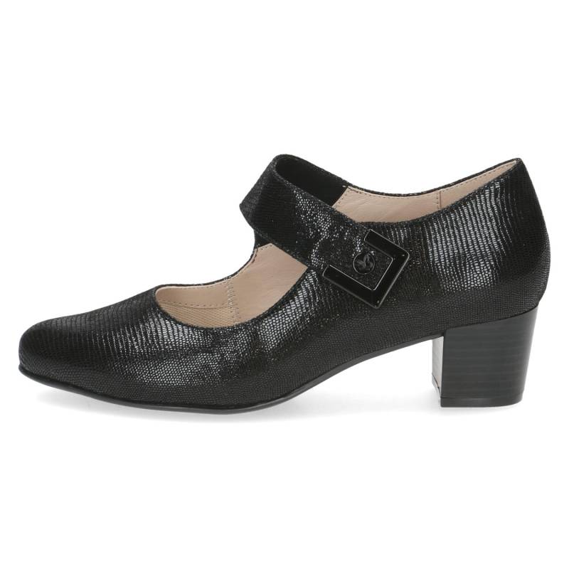 Damen-Pumps BLACK REPTILE - Gr. - 37 von climotion