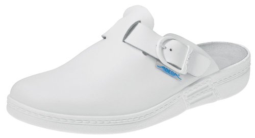 clinicfashion 33250016 Clog weiß für Damen und Herren, Größe 37 von clinicfashion