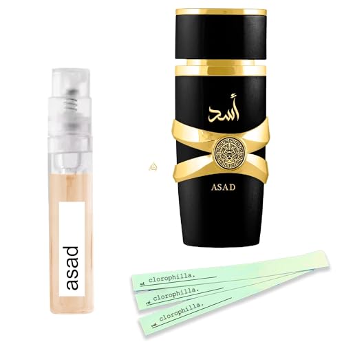 LATT4FA Original arabisches Parfüm für Herren und Damen, Spray in neutraler Verpackung mit 3 Düften Mini - 2 ml von clorophilla.