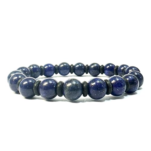 clorophilla. Armband aus Natursteinen | 2 Größen | Herren Damen | Kristalltherapie, Reiki, Yoga | Geschenkbox | Cantino Stein und Palo Santo zur Reinigung, NORMAL, keine, Turmalin von clorophilla.