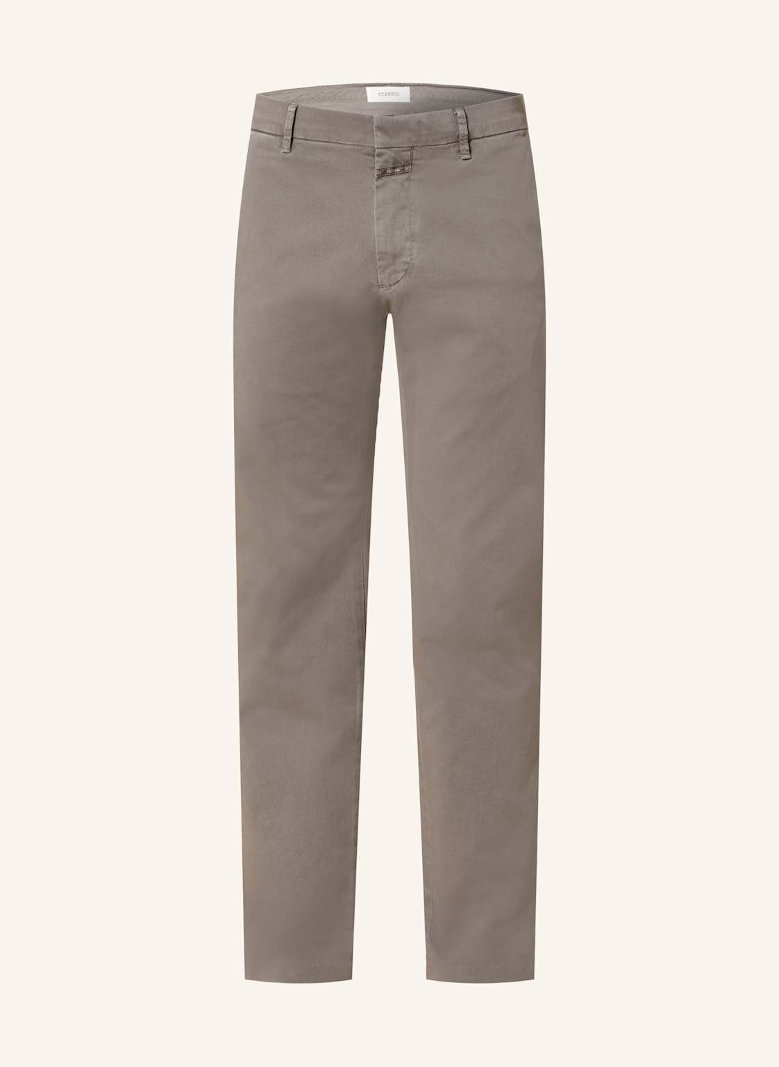 Closed Chino Clifton True Slim Fit grau von closed