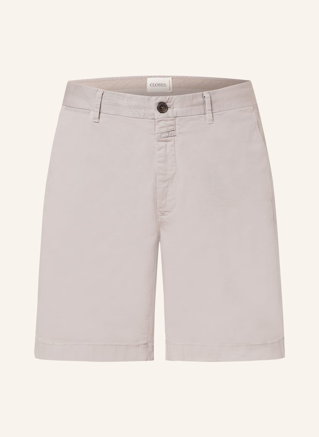 Closed Chinoshorts grau von closed