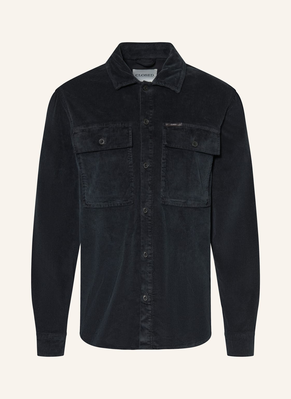 Closed Cord-Overjacket schwarz von closed