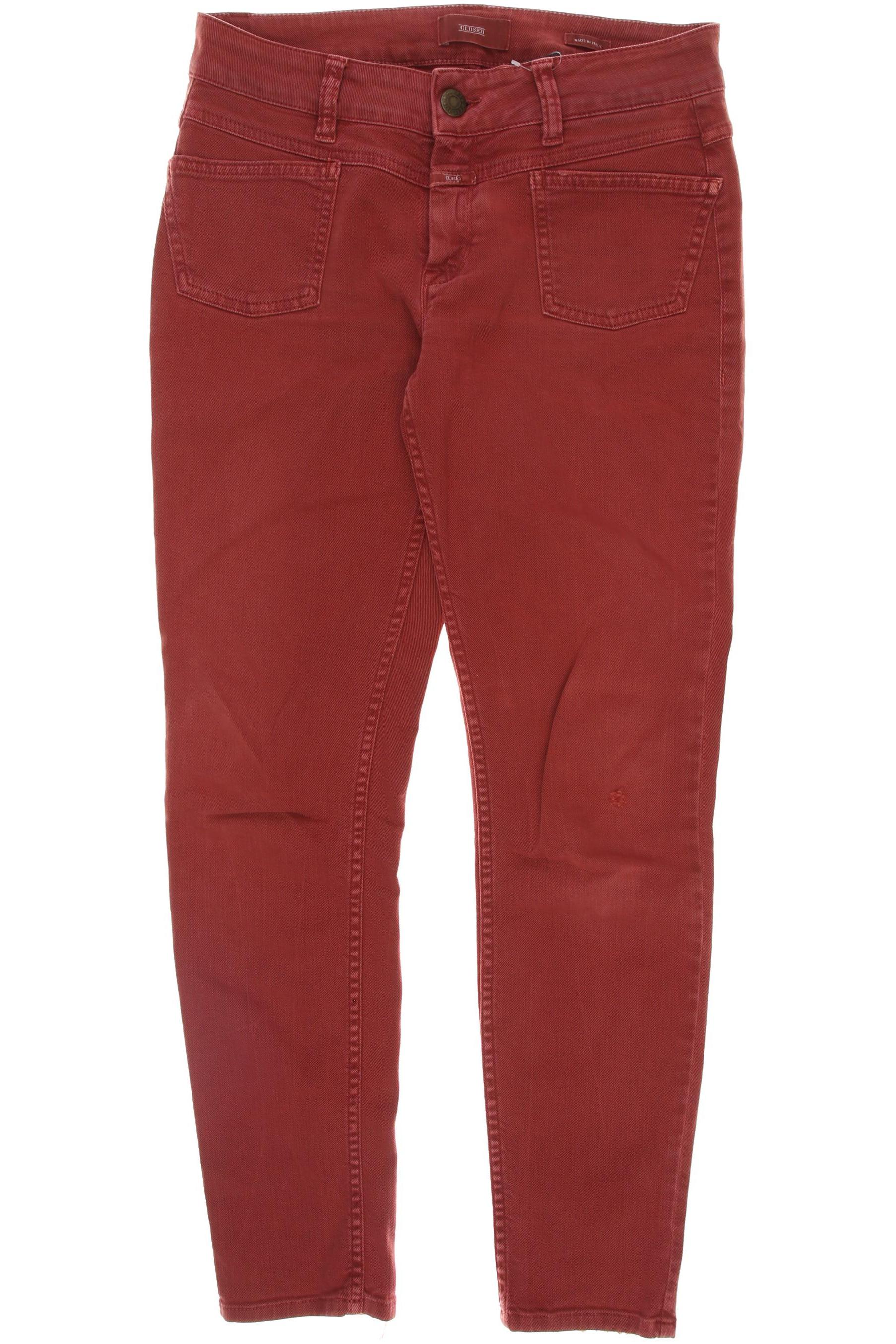 Closed Damen Jeans, rot von closed