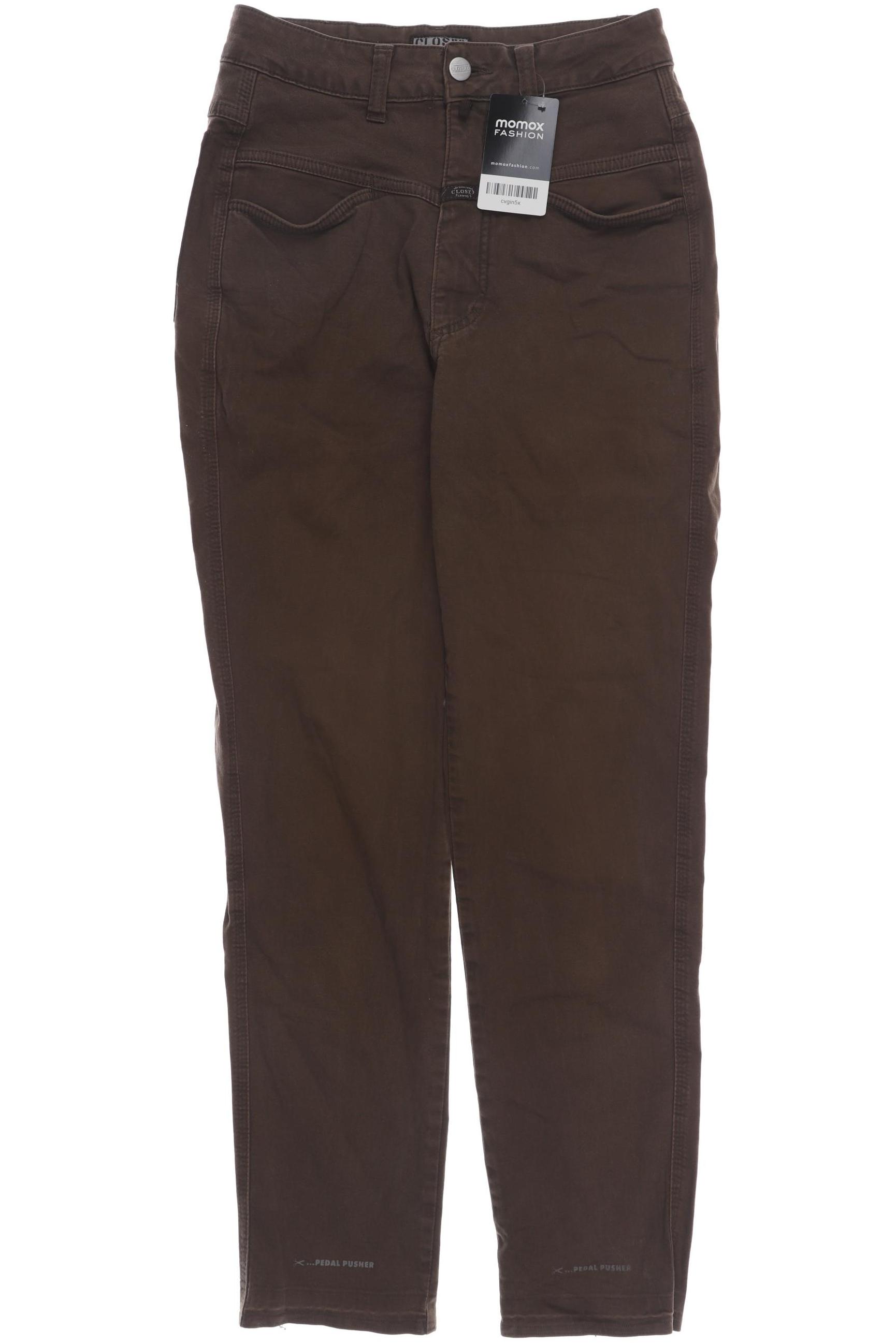 Closed Damen Stoffhose, braun, Gr. 44 von closed