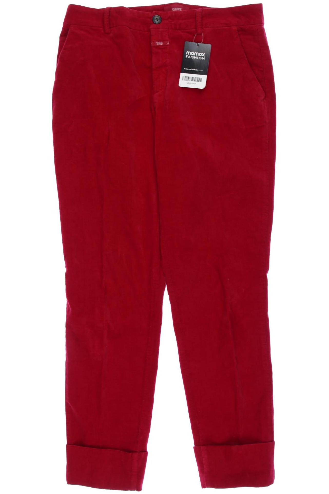 Closed Damen Stoffhose, rot von closed