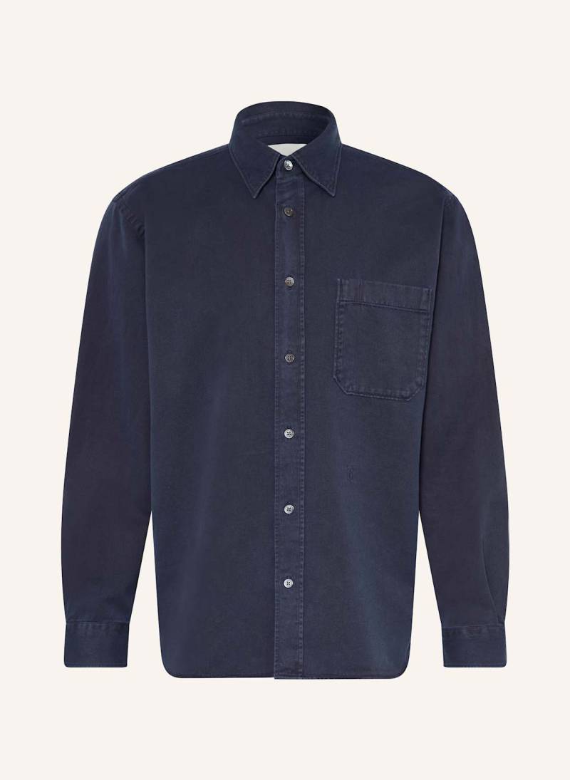 Closed Hemd Comfort Fit blau von closed