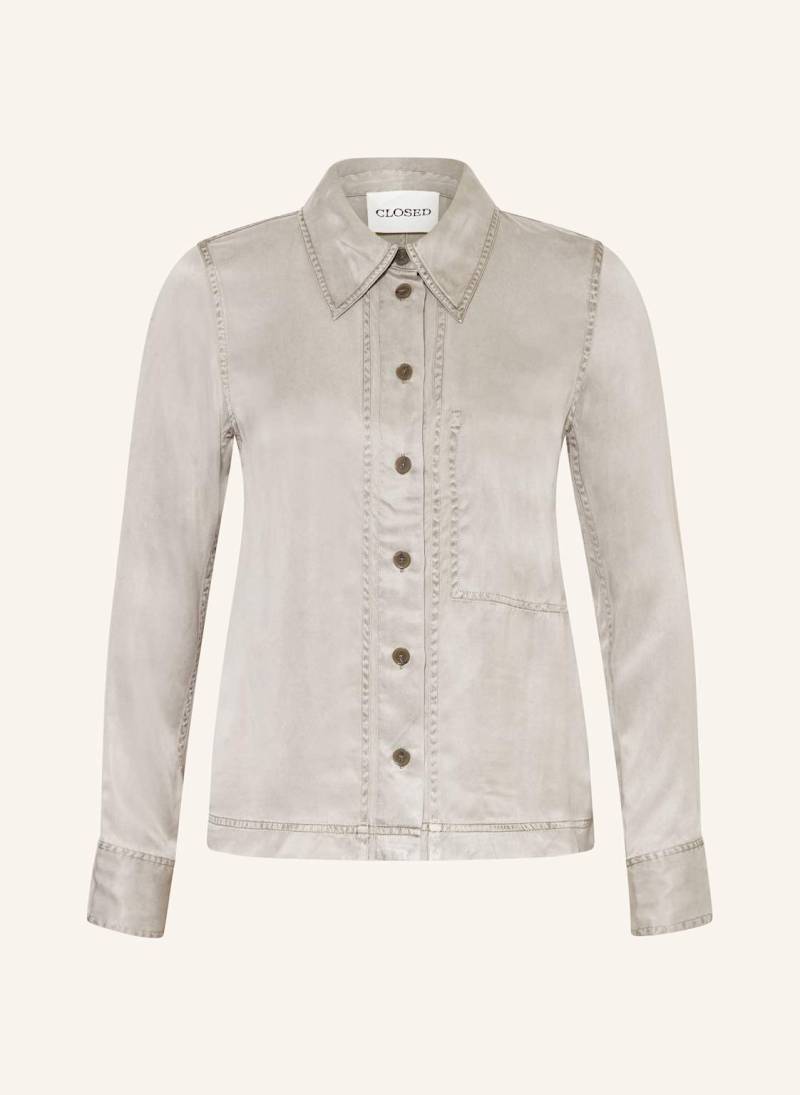 Closed Hemdbluse grau von closed