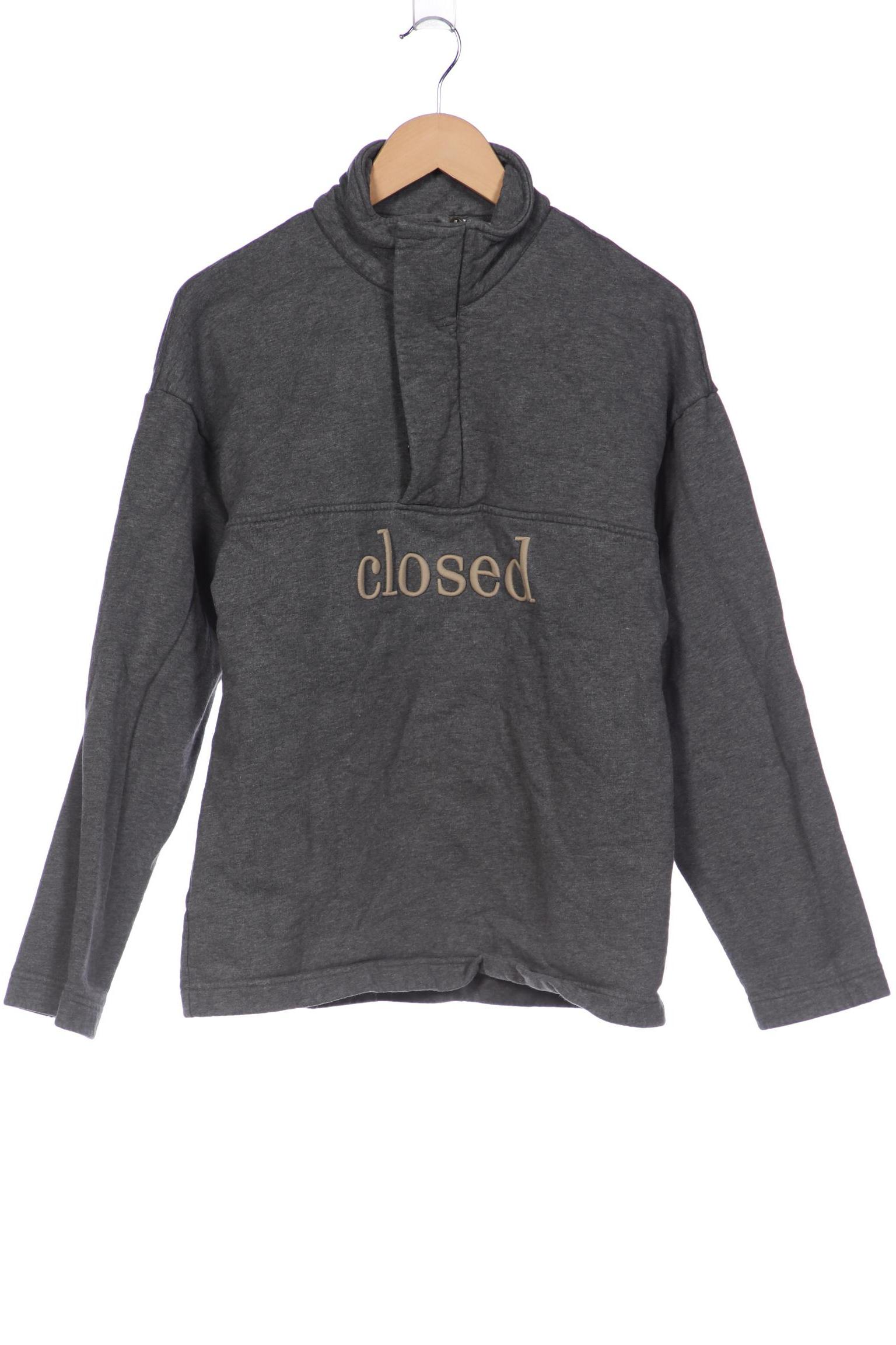 Closed Herren Sweatshirt, grau, Gr. 46 von closed