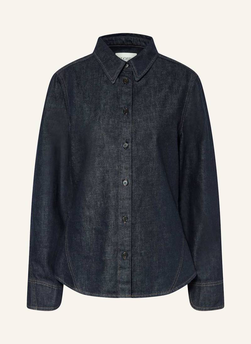 Closed Jeansbluse blau von closed
