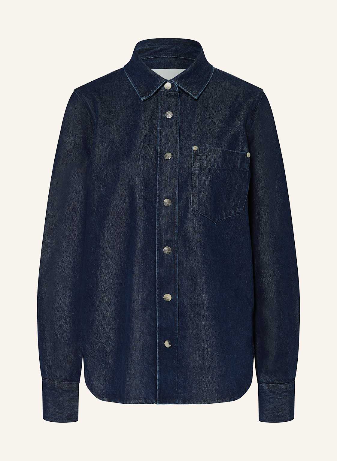 Closed Jeansbluse blau von closed