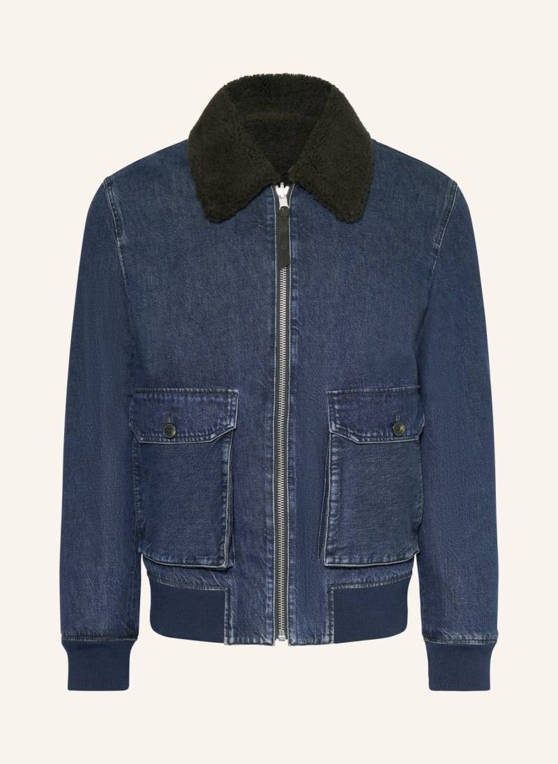 Closed Jeansjacke Zum Wenden blau von closed