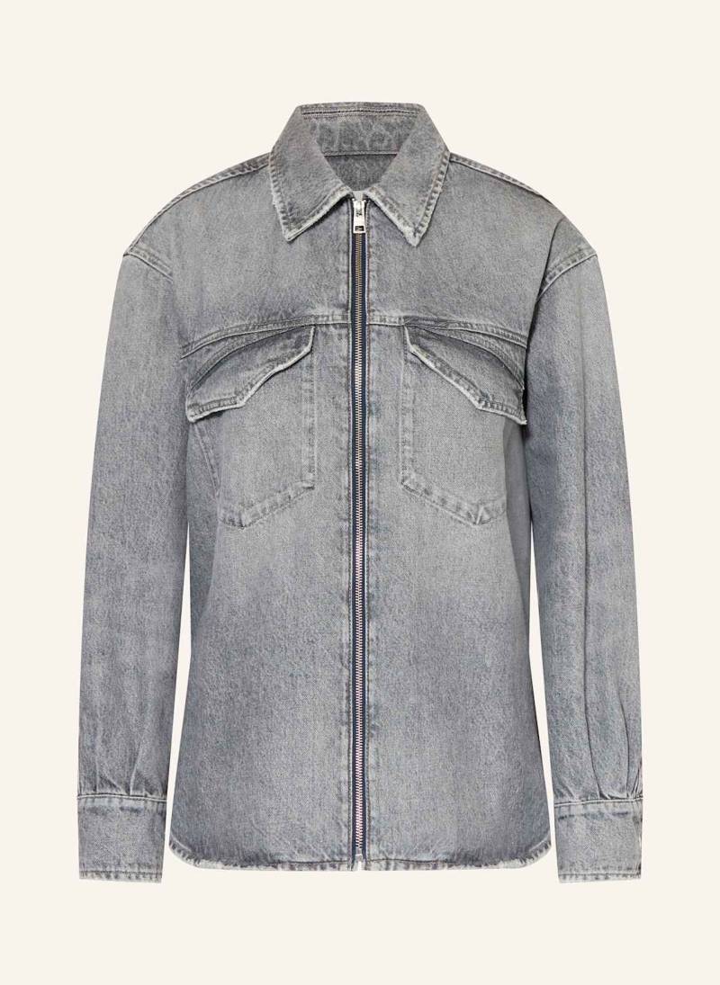 Closed Jeansjacke grau von closed