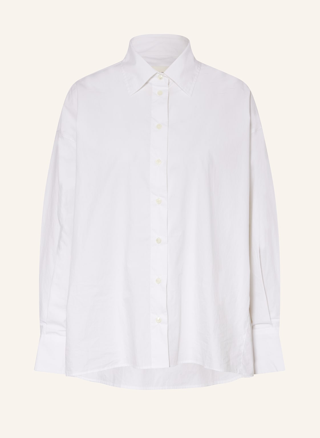 Closed Oversized-Hemdbluse weiss von closed