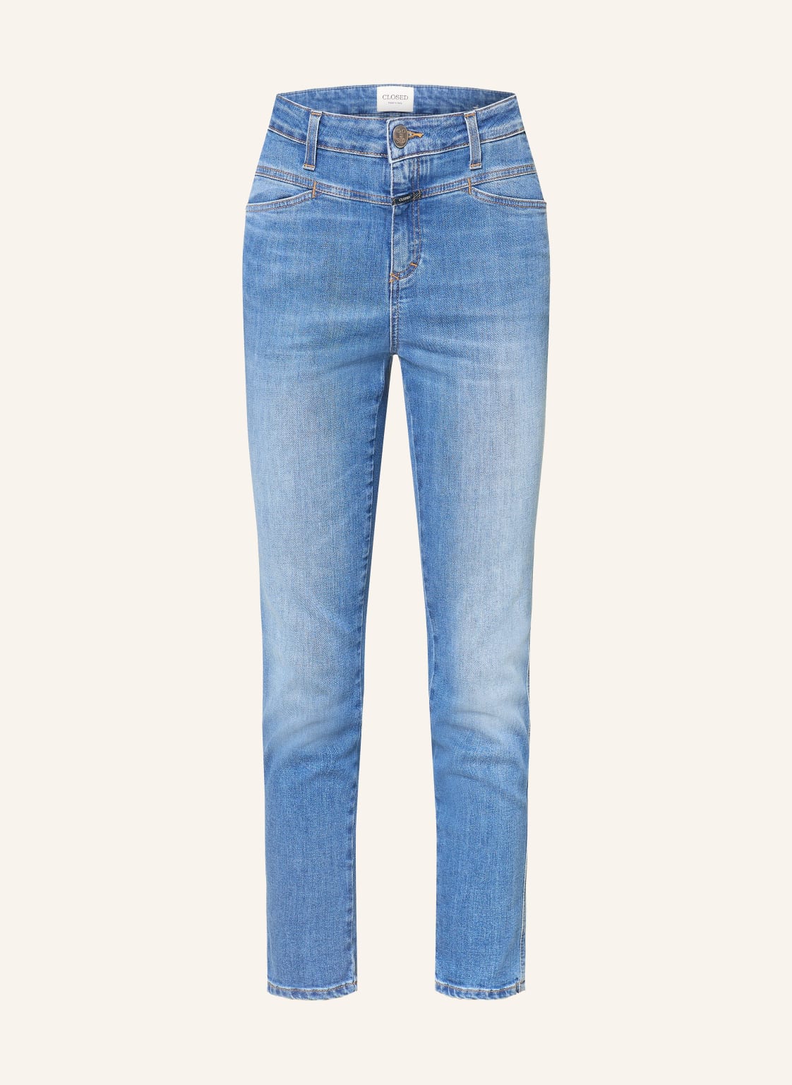 Closed Skinny Jeans Pusher blau von closed