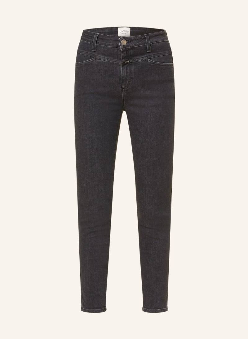 Closed Skinny Jeans Skinny Pusher grau von closed