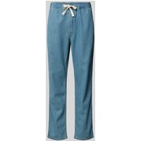 Closed Stoffhose mit elastischem Bund in Jeansblau, Größe S von closed