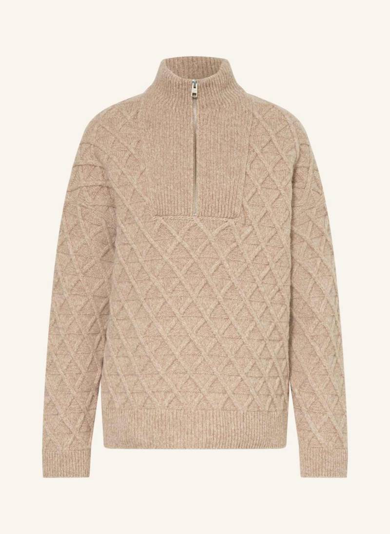 Closed Strick-Troyer beige von closed