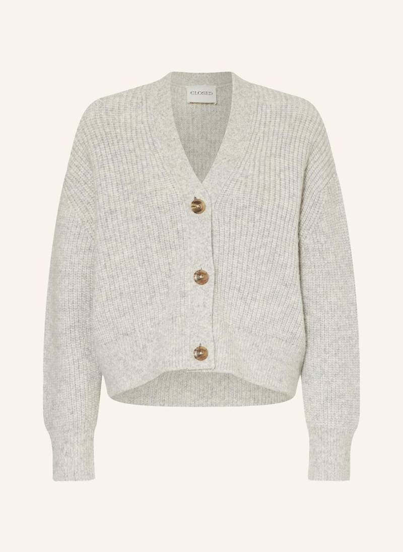 Closed Strickjacke grau von closed