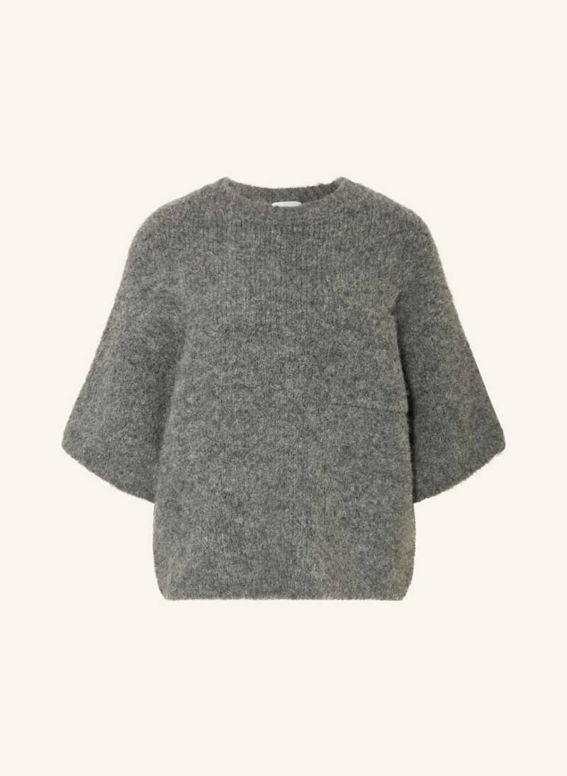 Closed Strickshirt grau von closed