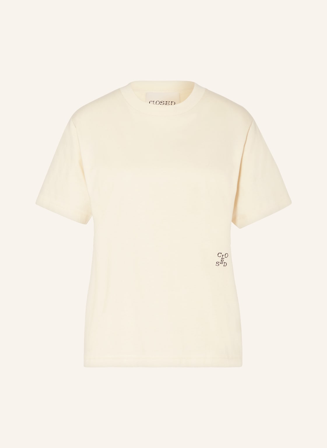 Closed T-Shirt gelb von closed