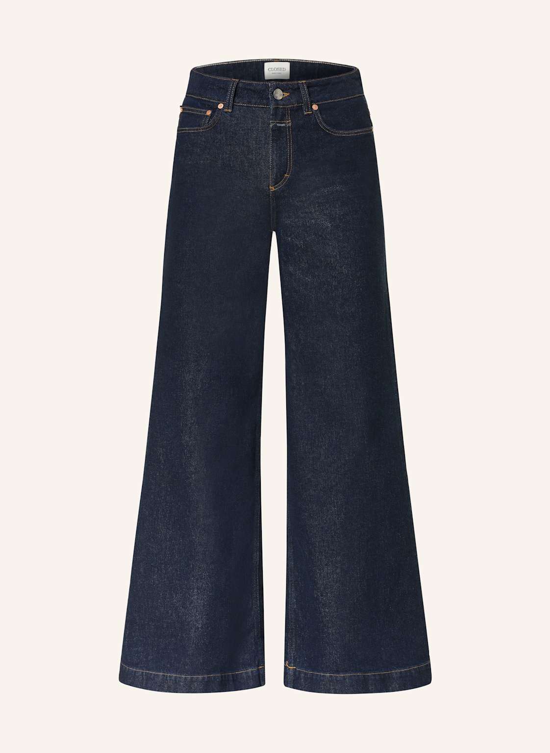 Closed Wide Leg Jeans Glow-Up blau von closed