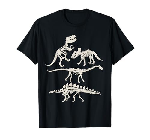 Dino T-Shirt Dinosaurier Arten Tyrannosaurus Dinos T-Shirt von cloth.ly Dino T-Shirts für Kids