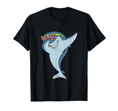Dabbing Hai T-Shirt Jungen Hai Haifisch Shirt T-Shirt Dabbing Hai T-Shirt Jungen Hai Haifisch Shirt T-Shirt von cloth.ly Hai T-Shirts