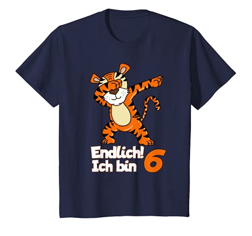 Kinder Geburtstagsshirt 6 Jahre Dabbing Tiger Endlich Ich Bin 6 Kinder Geburtstagsshirt 6 Jahre Dabbing Tiger Endlich Ich Bin 6 von cloth.ly Tiger Shirts zum 6. Geburtstag