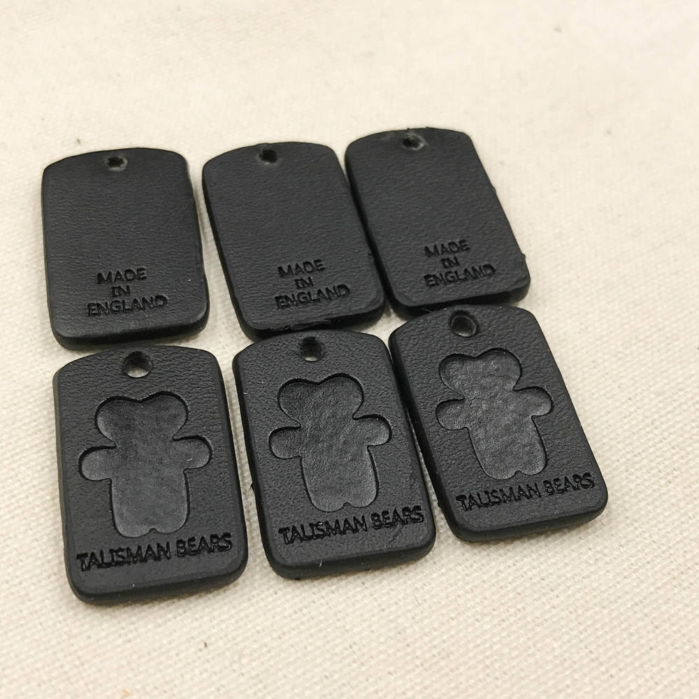 50 Custom Leather Labels, Jeans Aufnäher, Pu-Leder Patch, Individuelle Lederprägung, Lederpatches, Aufnäher Label von clothinglabelz