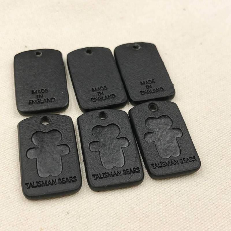 50 Custom Leather Labels, Jeans Aufnäher, Pu-Leder Patch, Individuelle Lederprägung, Lederpatches, Aufnäher Label von clothinglabelz