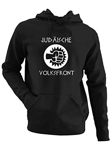 clothinx Brian Judäische Volksfront | Kult Motiv Zum Beliebten Filmklassiker | Schließ Dich Der Revolution An Herren Kapuzen-Pullover Schwarz Gr. XL von clothinx