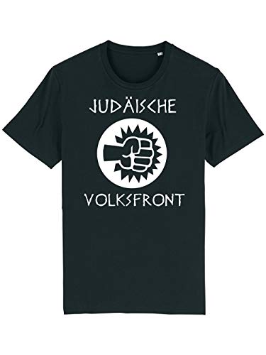 clothinx Brian Judäische Volksfront | Kult Motiv Zum Beliebten Filmklassiker | Schließ Dich Der Revolution An Herren T-Shirt Bio und Fair Schwarz Gr. M von clothinx