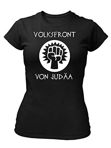 clothinx Brian Volksfront von Judäa | Kult T-Shirt Zum Beliebten Filmklassiker | Schließ Dich Der Wahren Revolution An Damen T-Shirt Fit Schwarz Gr. S clothinx Brian Volksfront von Judäa | Kult T-Shirt Zum Beliebten Filmklassiker | Schließ Dich Der Wahren Revolution An Damen T-Shirt Fit Schwarz Gr. S von clothinx